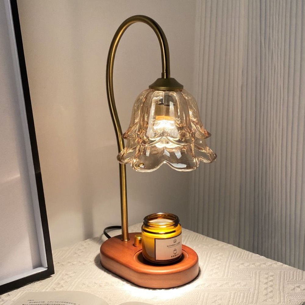 Home Fragrance In French - Lampe fondue à cire rétro française,