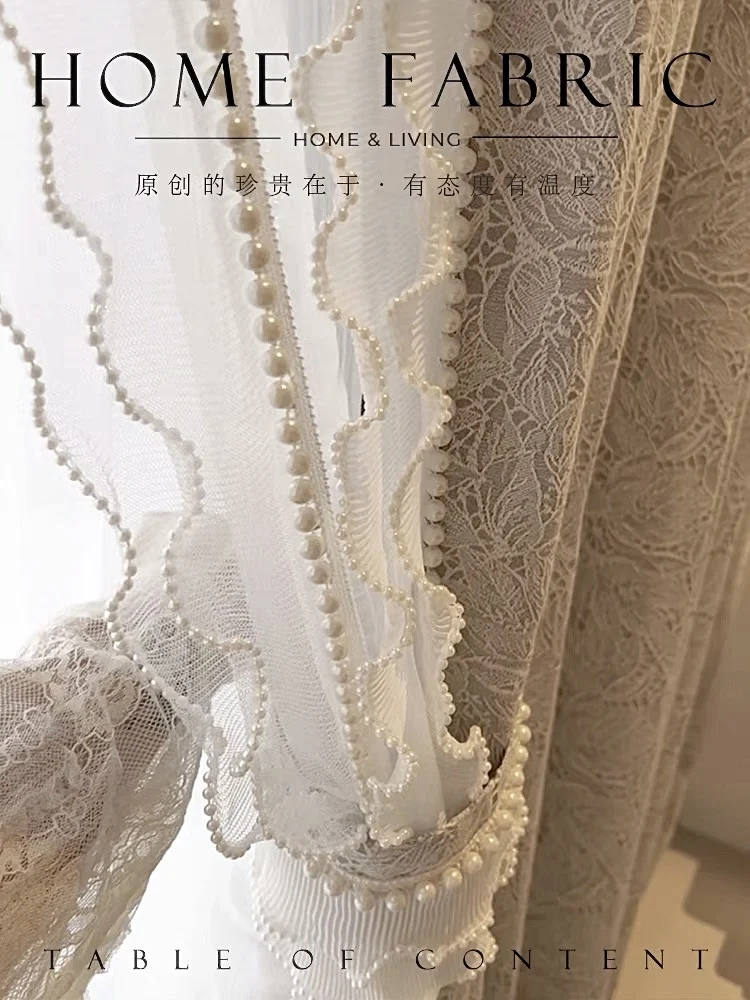 Home Fragrance In French - Rideaux sur mesure de style romantique