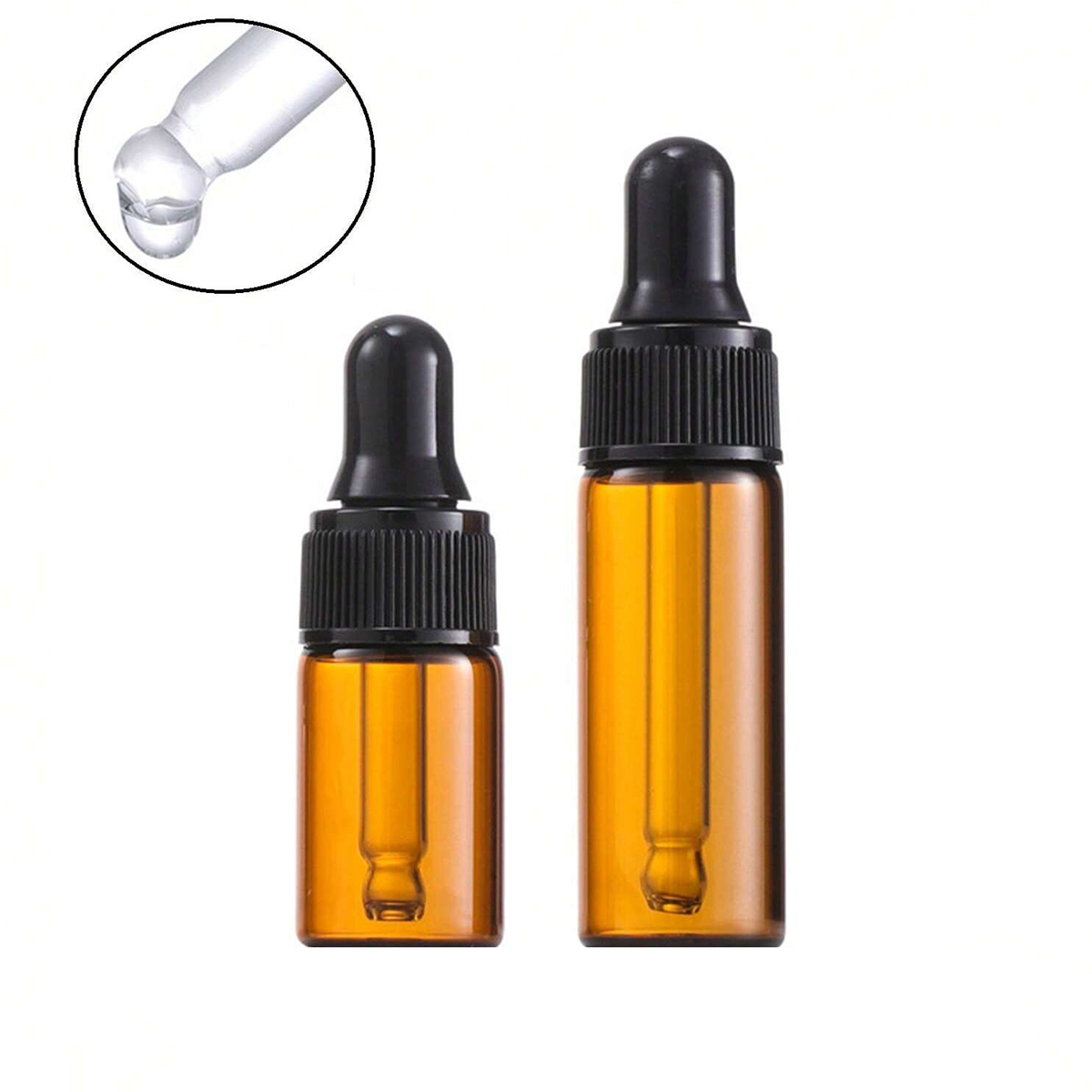 Fragrance Oil Set - 10 pièces flacons compte-gouttes en verre