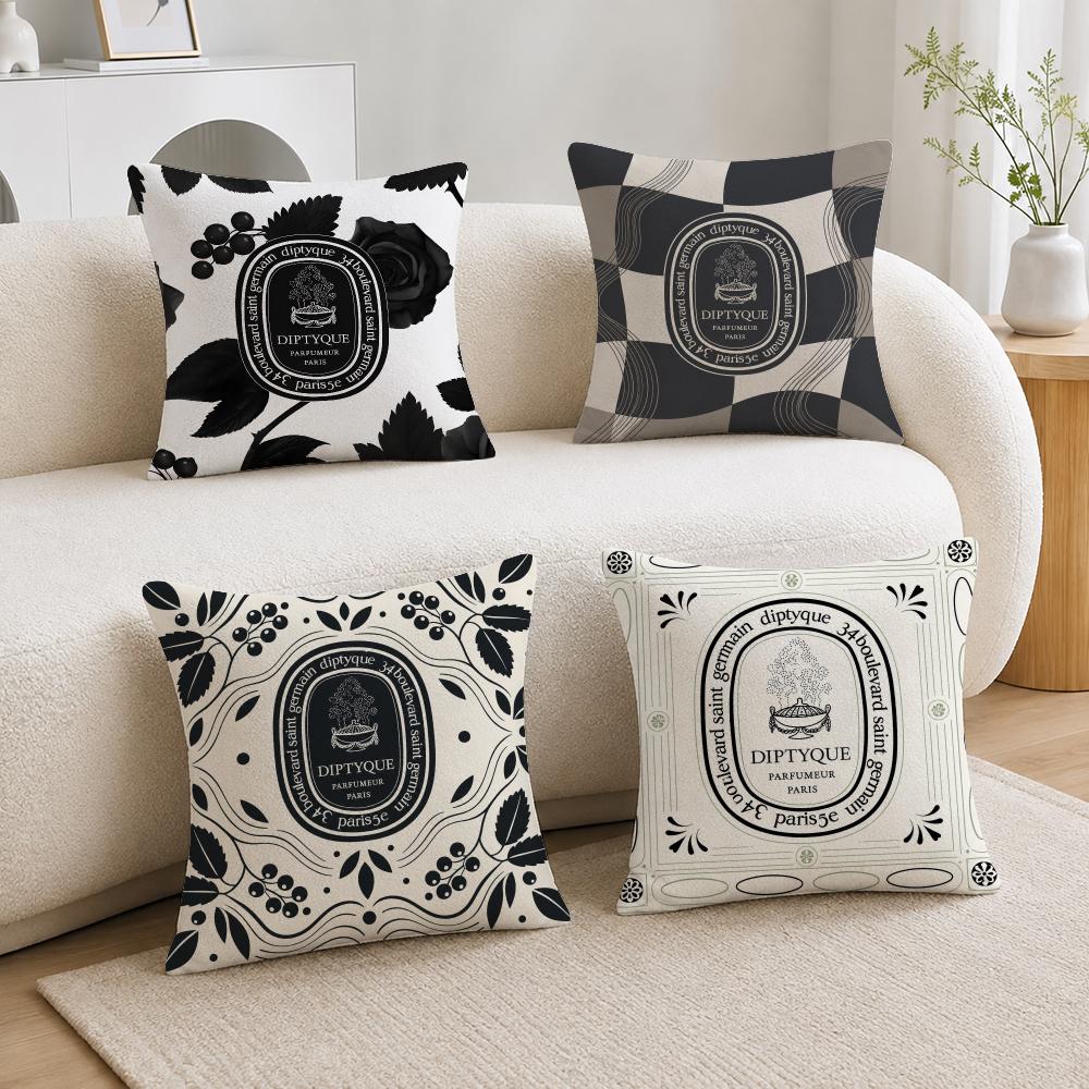 Home Fragrance Diptyque - Housse de coussin en peluche douce