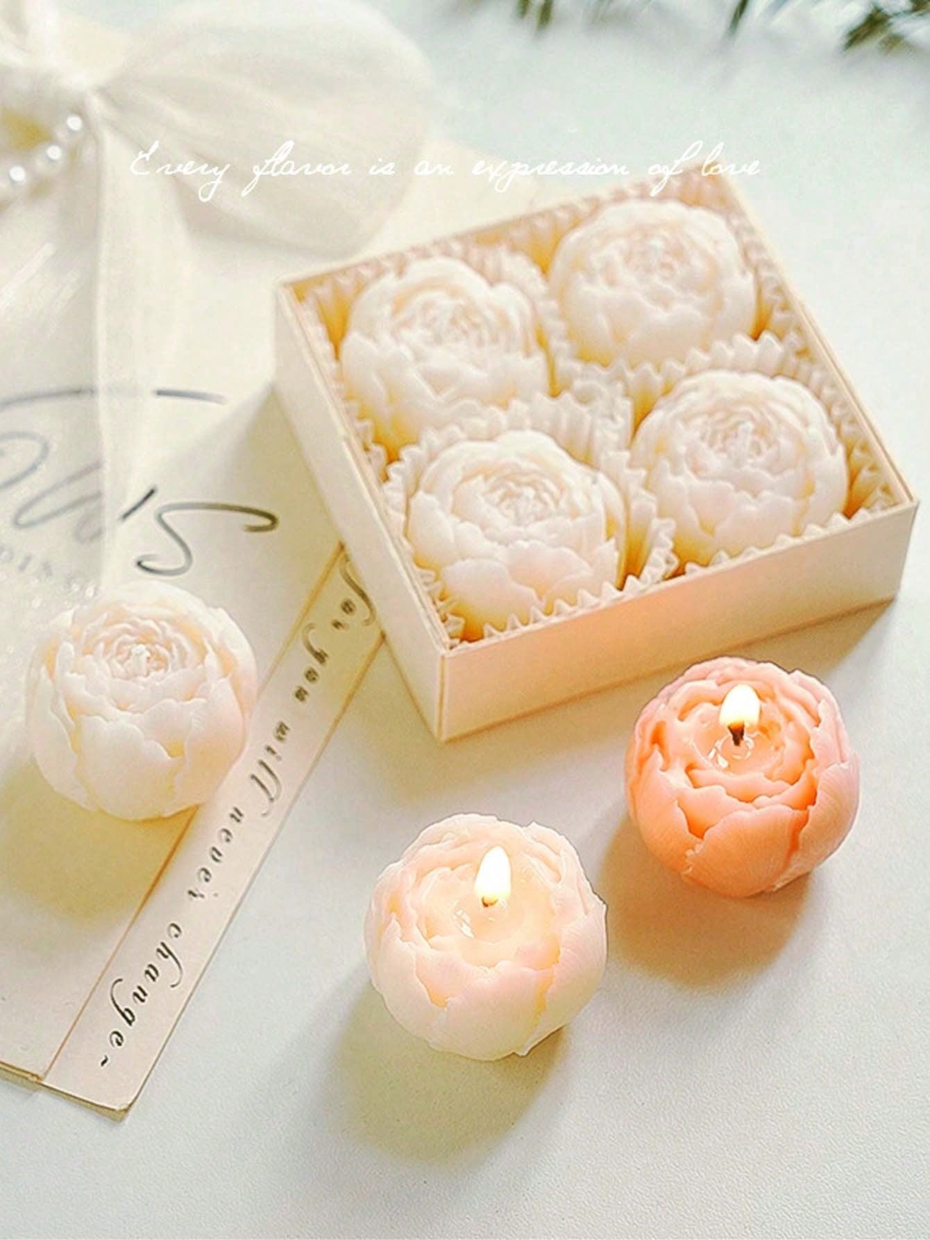 Ensemble de 4 bougies parfumée - Home Fragrance Set Gift avis et prix
