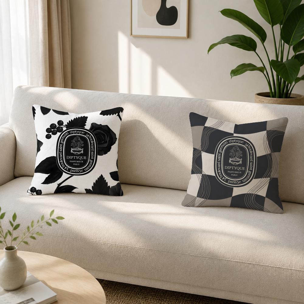 Housse de coussin en peluche d - Home Fragrance Diptyque avis et prix
