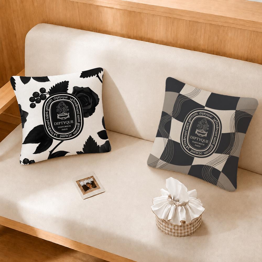 Housse de coussin en peluche d - Home Fragrance Diptyque avis et prix