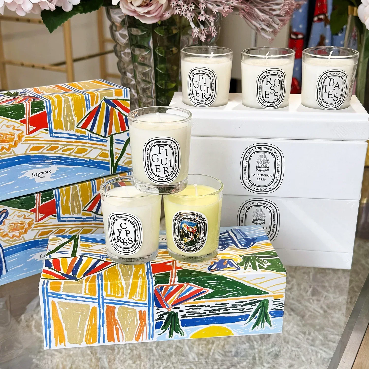 Bougie d'aromathérapie parfumé - Home Fragrance In French avis et prix