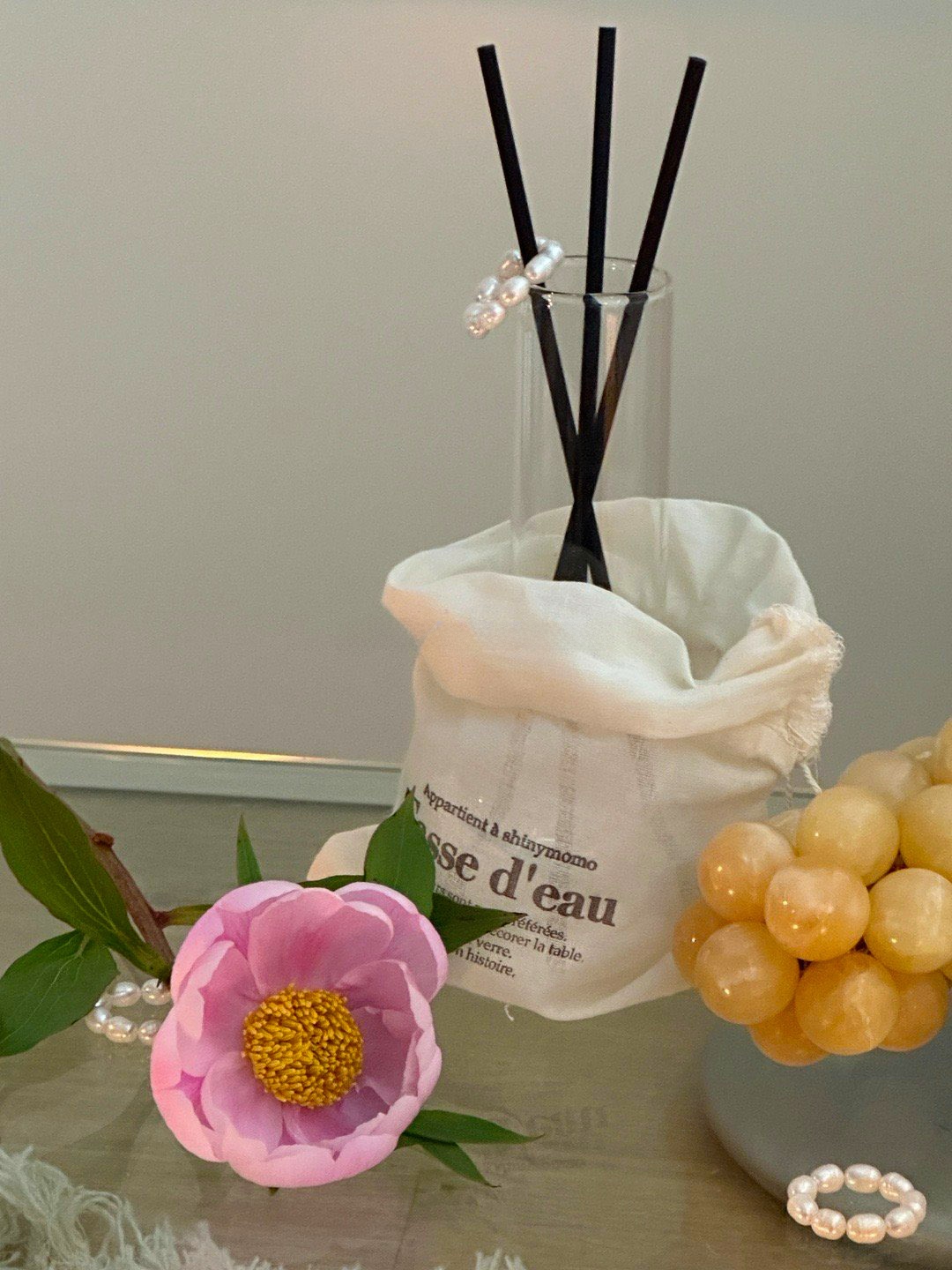 Vase à fleurs en verre de styl - Home Fragrance In French avis et prix