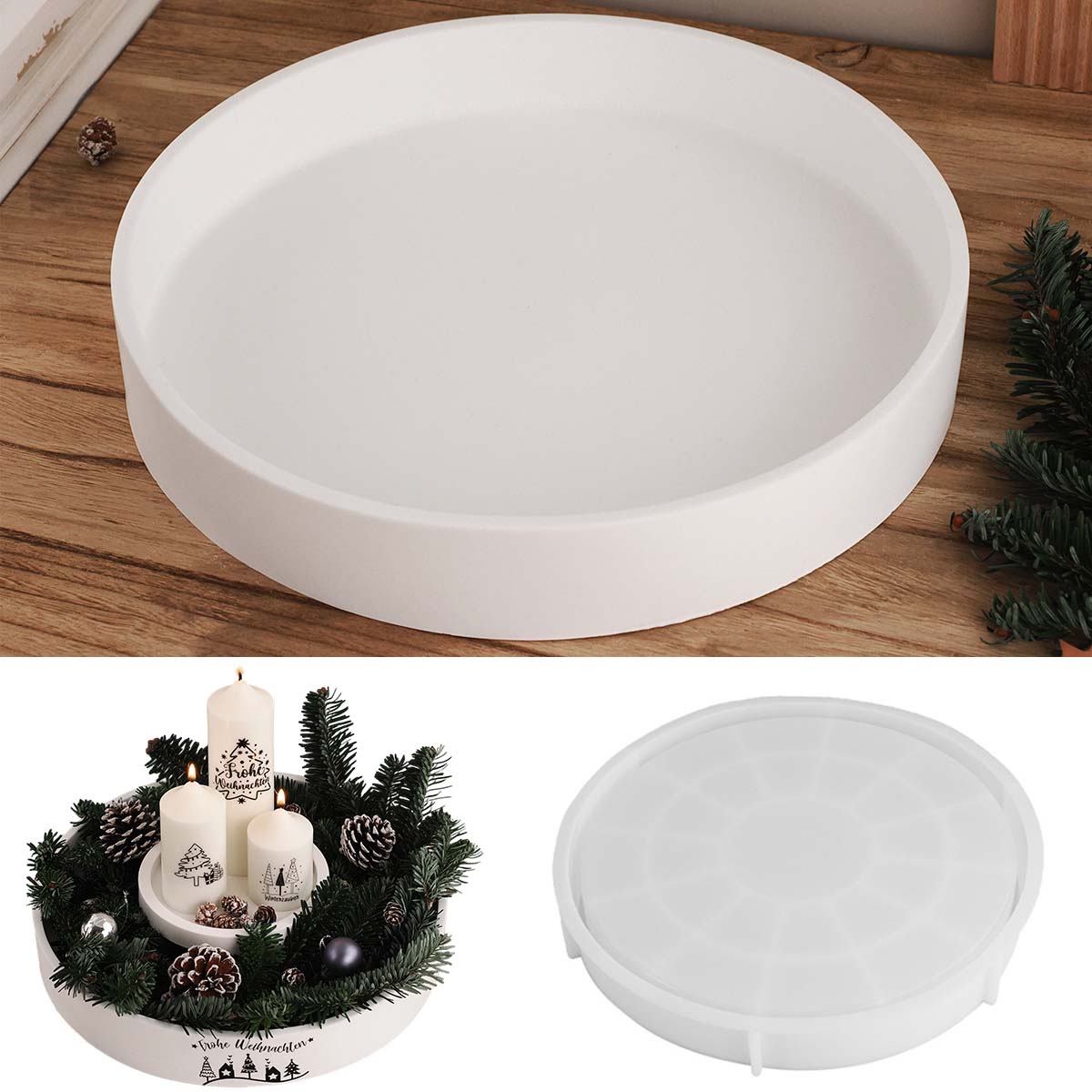 Bol de bougie rond en béton, m - Home Fragrance Rituals avis et prix