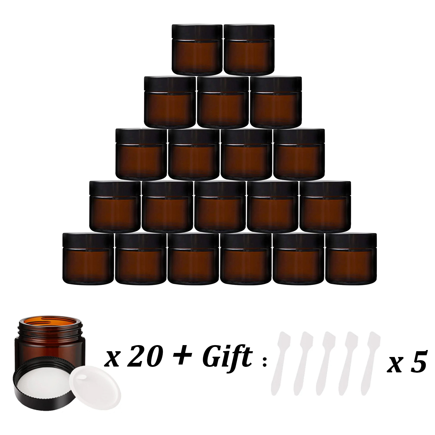 Petits pots en verre ambré ave - Amber Jar Candle avis et prix