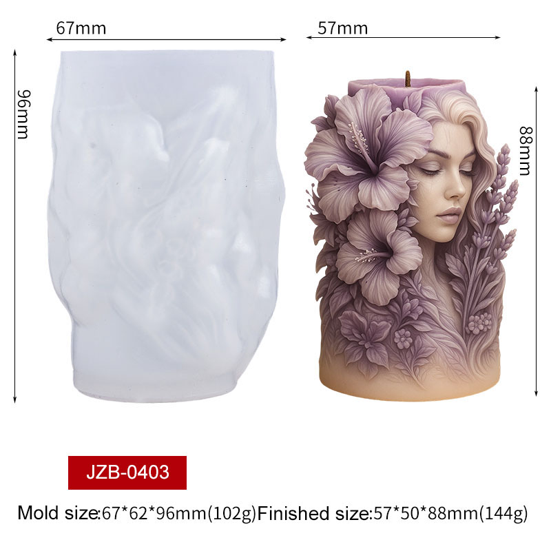 Moule en silicone 3D Fleur d'h - Home Fragrance Rituals avis et prix